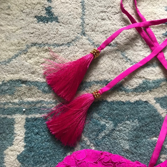 SOLD! LILLY PULITZER Demi Dress Berry Sangri Pink - Picture 4 of 8